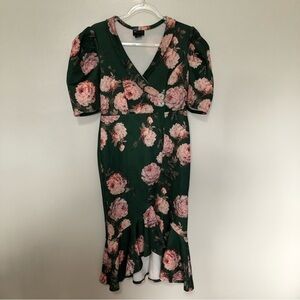 ASOS | Dresses | Asos Design Embroidered Pleated Midi Dress | Poshmark